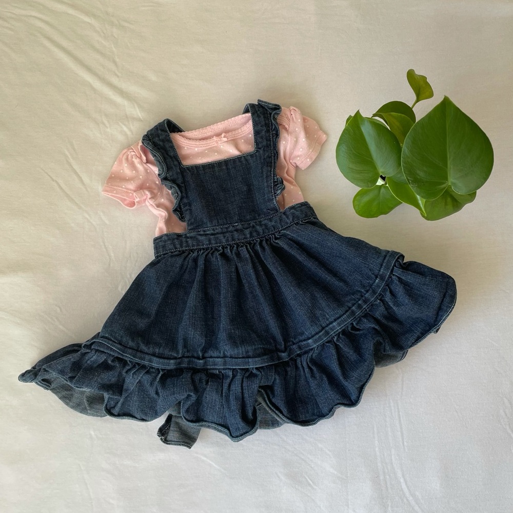 Ralph Lauren Denim Overall Dress